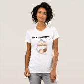 Oma's Sunshine-Afrikaans Amerikaans Meisje T-shirt (Voorkant volledig)