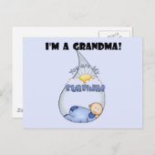 Oma's Sunshine-Boy T-shirts en geschenken Briefkaart (Voorkant / Achterkant)