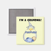 Oma's Sunshine-Boy T-shirts en geschenken Magneet (Voorkant / Achterkant)