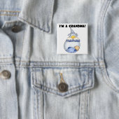 Oma's Sunshine-Boy T-shirts en geschenken Vierkante Button 5,1 Cm (In situ)