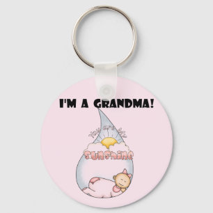 Oma's Sunshine - Meisje Tshirts en geschenken Sleutelhanger