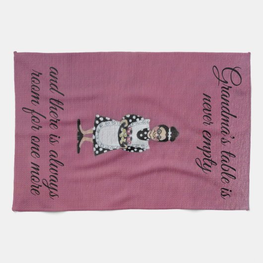 Oma's Tafel Keukendoek Theedoek (Horizontaal)