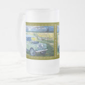 Oma's Tankard Matglas Bierpul (Voorkant links)