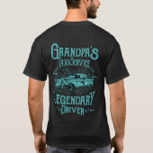 Oma's Taxi Service -  T-shirt (Achterkant)