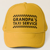 Oma's Taxi Service Trucker Pet (Voorkant)