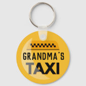 Oma's Taxi Sleutelhanger (Voorkant)