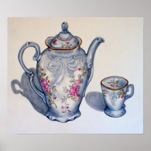 Oma's Tea CANVAS PRINT