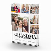 Oma's Team Moderne Collage Keepsake Fotoblokken (Rechts)