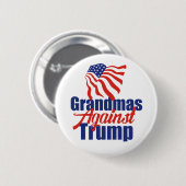 Oma's tegen politieke Trump Ronde Button 5,7 Cm (Voorkant /achterkant)