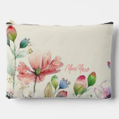 “Oma's Tuin” Print Cosmetictas Etui (Voorkant)