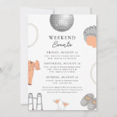 Oma's Uit Hun Dak Feest Hen Bachelorette Weekend F Kaart (Achterkant)