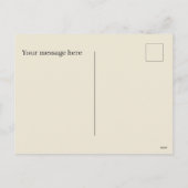 Oma's veenbessen Kerstmis Feestdagenkaart (Achterkant)