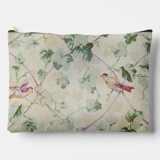 Oma's vervaagde oud behang etui (Voorkant)