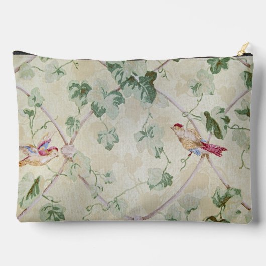 Oma's vervaagde oud behang etui (Achterkant)