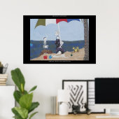 Oma's zandkasteel poster (Thuiskantoor)