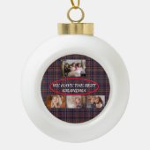 Oma's zijn echt heel speciaal keramische bal ornament (Voorkant)