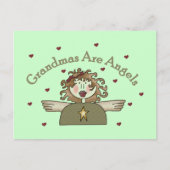 Oma's zijn engelen T-shirts en geschenken Briefkaart (Voorkant)