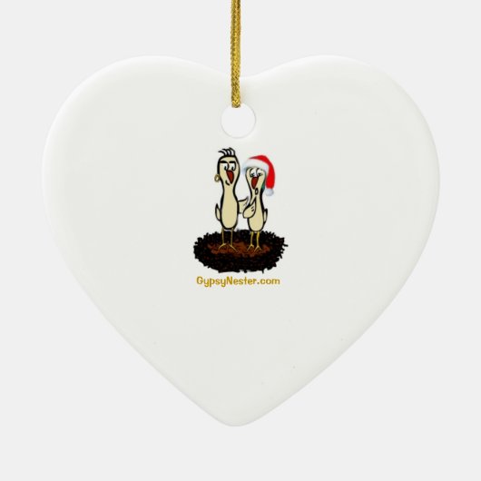 Oma's zijn moeders met vorst keramisch ornament (Achterkant)