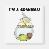 Oma's zonneschijn-Afro-Amerikaanse jongen Magneet (Voorkant)