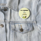 Oma's zonneschijn-Afro-Amerikaanse jongen Ronde Button 5,7 Cm (In situ)