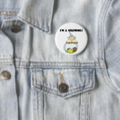 Oma's zonneschijn-Afro-Amerikaanse jongen Ronde Button 5,7 Cm (In situ)
