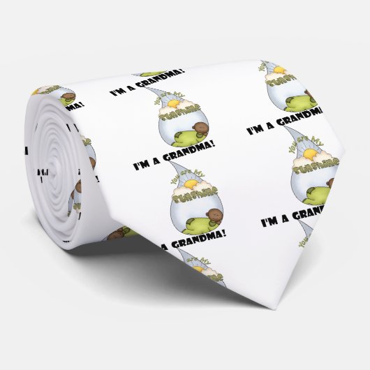 Oma's zonneschijn-Afro-Amerikaanse jongen Stropdas (Opgerold)