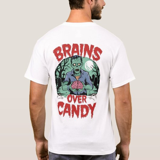 Ombie Apocalypse Survivor T-shirt - Halloween Horr (Achterkant)