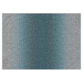Ombre Abstract Teal Green Blue Grey Crosshatch Tafelkleed (Voorkant (Horizontaal))