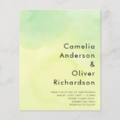 OMBRE All-in-1 Budget Citroen Lime Huwelijksuitnod (Voorkant)