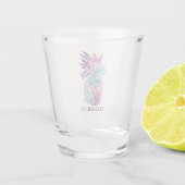 Ombre Ananas Shot Glas (Achterkant)