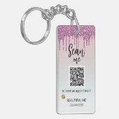 *~* Ombre AP36 QR Promo Logo AcrylSleutelhanger Sleutelhanger (Voorkant Links)