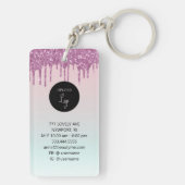 *~* Ombre AP36 QR Promo Logo AcrylSleutelhanger Sleutelhanger (achterkant)