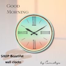 Ombre Aqua, Green, Coral