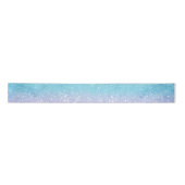 Ombre Baby Blue Pink Glitter All Occasion Satijnen Lint (Voorkant)