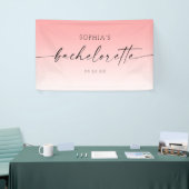 Ombré Bachelorette Party Banner (Beurs)