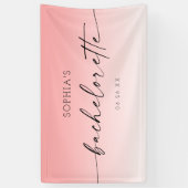 Ombré Bachelorette Party Banner (Verticaal)