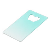 Ombre Bachelorette Party Favors Creditkaart Flessenopener (Achterkant Gekanteld)