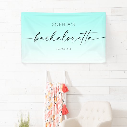 Ombré Bachelorette Party Spandoek (Insitu)