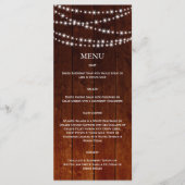 Ombre Barn Board Twinkle Lights Menu (Voorkant)