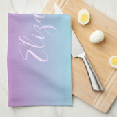 Ombre Best Mam Ever Theedoek (Quarter Fold)