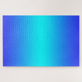 Ombre Blue and Turquoise Gradient Legpuzzel (Horizontaal)