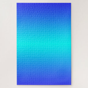 Ombre Blue and Turquoise Gradient Legpuzzel