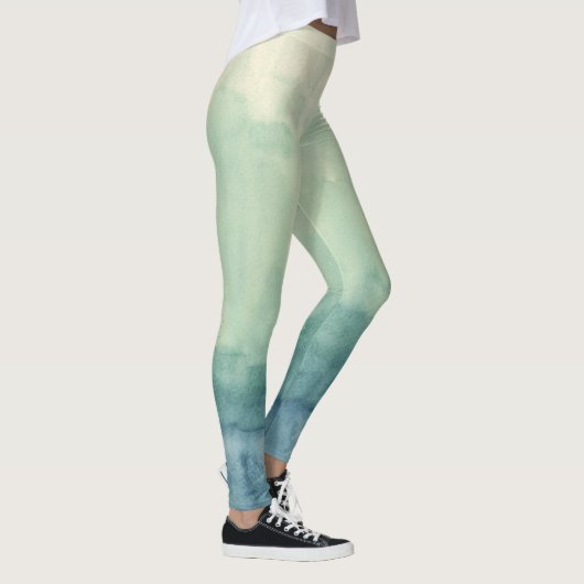 Ombre blue draag leggings (Rechts)