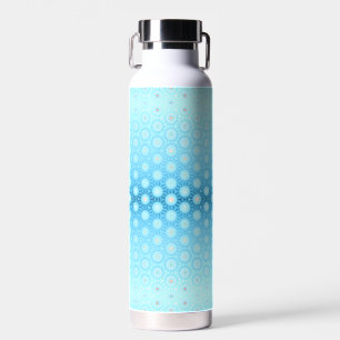Ombre Blue en Peach Geometric Waterfles