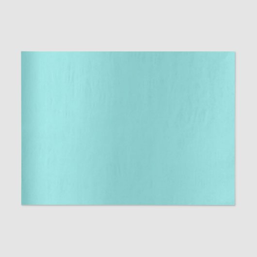 Ombre Blue Pastel Sky Tiffany Aqua Minimal Tissuepapier (Voorkant)