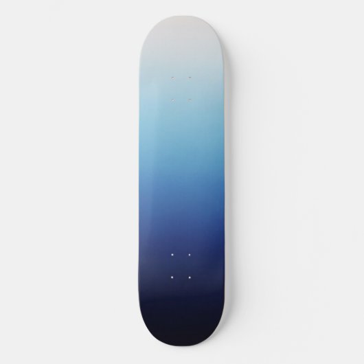 Ombre Blue Skateboard (Voorkant)