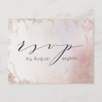 Ombre Blush Roze Frosted Bruiloft Maaltijd Keuze R