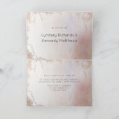 Ombre Blush Roze Frosted Couple's bruiloft douche (Binnen)