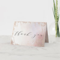 Ombre Blush Roze Frosted Folie Custom Wedding Foto