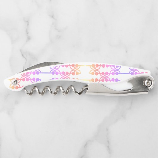 Ombre Bottle Opener with Corkscrew (Achterkant)